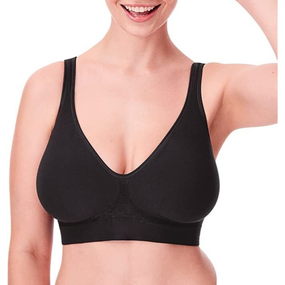 Bali Women's Sure‎ Size Wire Free Bra, Black, Medium